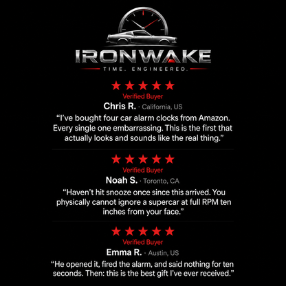 The Ironwake Alarm Clock